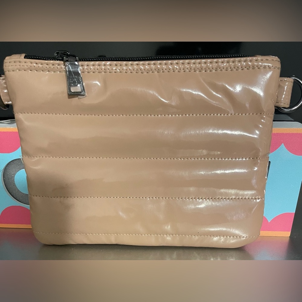 THINK ROYLN Tan with Glossy Finish NWOT